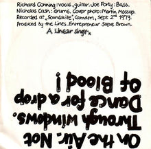 Load image into Gallery viewer, The Lines : On The Air (7", Single)