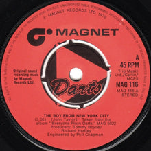 Load image into Gallery viewer, Darts : The Boy From New York City (7", Single)