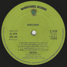 Load image into Gallery viewer, America (2) : Homecoming (LP, Album, Tri)