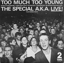 Load image into Gallery viewer, The Special A.K.A.* Featuring Rico* : Too Much Too Young (7", EP, Single, Sil)