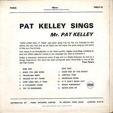 Load image into Gallery viewer, Pat Kelley* : Pat Kelley Sings (LP, Album, Mono)