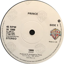Load image into Gallery viewer, Prince : 1999 / Little Red Corvette (7", Single, Pap)