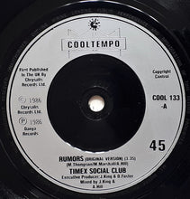 Load image into Gallery viewer, Timex Social Club : Rumors (7", Single, Sil)