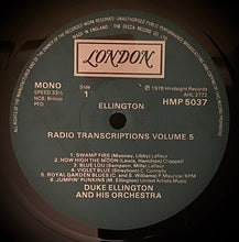 Load image into Gallery viewer, Duke Ellington And His Orchestra : The Radio Transcriptions Vol. 5 (LP, Mono)