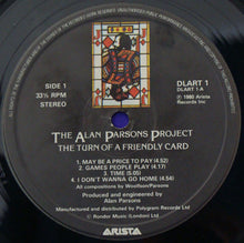 Load image into Gallery viewer, The Alan Parsons Project : The Turn Of A Friendly Card (LP, Album, PRS)