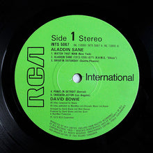Load image into Gallery viewer, David Bowie : Aladdin Sane (LP, Album, RE)