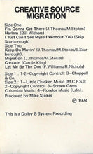 Load image into Gallery viewer, Creative Source : Migration (Cass, Album)