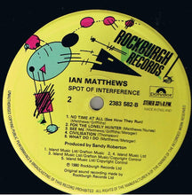 Load image into Gallery viewer, Iain Matthews : Spot Of Interference (LP, Album)