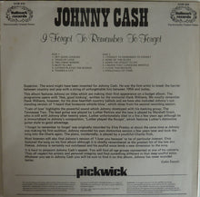 Load image into Gallery viewer, Johnny Cash : I Forgot To Remember To Forget (LP, Comp)