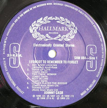 Load image into Gallery viewer, Johnny Cash : I Forgot To Remember To Forget (LP, Comp)
