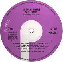 Load image into Gallery viewer, Deep Purple : 24 Carat Purple (LP, Comp)