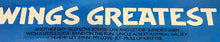 Load image into Gallery viewer, Wings (2) : Wings Greatest (LP, Comp)