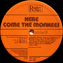 Load image into Gallery viewer, The Monkees : Here Come The Monkees (LP, Comp)