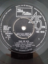 Load image into Gallery viewer, Four Tops : Four Top Hits (7", EP, Pus)