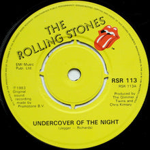 Load image into Gallery viewer, The Rolling Stones : Undercover Of The Night (7", Single)