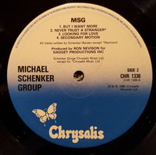 Load image into Gallery viewer, The Michael Schenker Group : MSG (LP, Album)