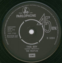 Load image into Gallery viewer, The Beatles : I Want To Hold Your Hand c/w This Boy (7", Single, RE)