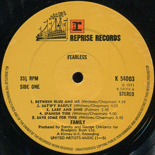 Load image into Gallery viewer, Family (6) : Fearless (LP, Album)
