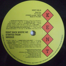 Load image into Gallery viewer, Various : Right Back Where We Started From (LP, Comp)