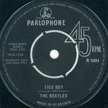 Load image into Gallery viewer, The Beatles : I Want To Hold Your Hand (7", Single, Mono)
