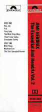 Load image into Gallery viewer, Jimi Hendrix : The Essential Jimi Hendrix (Volume Two) (Cass, Comp)