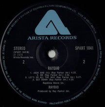 Load image into Gallery viewer, Raydio : Raydio (LP, Album)
