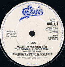 Load image into Gallery viewer, Lisa Marie With Malcolm McLaren And The Bootzilla Orchestra : Something's Jumpin' In Your Shirt (7", Single, Tit)