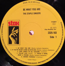 Load image into Gallery viewer, The Staple Singers : Be What You Are (LP, Album)
