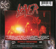Load image into Gallery viewer, Slayer : Live Undead / Haunting The Chapel (CD, Comp, RE, RM, Dig)