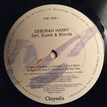 Load image into Gallery viewer, Deborah Harry : Def, Dumb & Blonde (LP, Album)