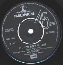 Load image into Gallery viewer, The Beatles : All You Need Is Love (7", Single, RE, Pus)