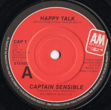 Load image into Gallery viewer, Captain Sensible : Happy Talk (7", Single)