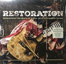 Load image into Gallery viewer, Various : Restoration: Reimagining The Songs Of Elton John And Bernie Taupin (2xLP, Comp)