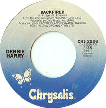 Load image into Gallery viewer, Deborah Harry : Backfired (7", Single, Styrene, Ter)