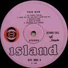 Load image into Gallery viewer, Jethro Tull : This Was (LP, Album, Gat)