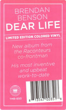 Load image into Gallery viewer, Brendan Benson : Dear Life (LP, Album, Pin)