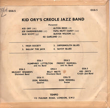 Load image into Gallery viewer, Kid Ory's Creole Jazz Band* : Kid Ory's Creole Jazz Band (7", EP)