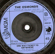 Load image into Gallery viewer, The Osmonds : Let Me In (7", Single, Sol)