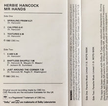Load image into Gallery viewer, Herbie Hancock : Mr. Hands (Cass, Album, Dol)