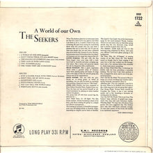 Load image into Gallery viewer, The Seekers : A World Of Our Own (LP, Album, Mono)