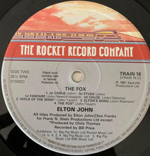 Load image into Gallery viewer, Elton John : The Fox (LP, Album)