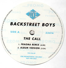 Load image into Gallery viewer, Backstreet Boys : The Call (12", Promo)