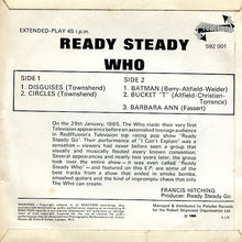Load image into Gallery viewer, Who* : Ready Steady Who (7", EP, Mono)