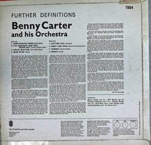 Load image into Gallery viewer, Benny Carter And His Orchestra : Further Definitions (LP)