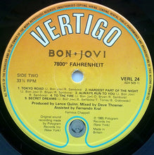 Load image into Gallery viewer, Bon Jovi : 7800° Fahrenheit (LP, Album)
