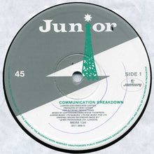 Load image into Gallery viewer, Junior (2) : Communication Breakdown (12")