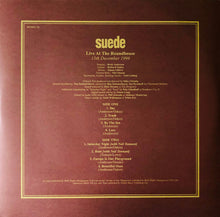 Load image into Gallery viewer, Suede : Live At The Roundhouse (15th December 1996) (LP, Album, Ltd, Num, Gol)