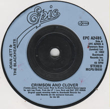 Load image into Gallery viewer, Joan Jett & The Blackhearts : Crimson And Clover (7", Single)