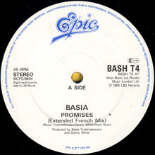 Load image into Gallery viewer, Basia : Promises (Extended French Mix) (12")