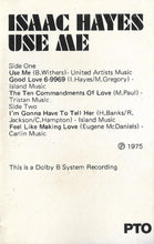 Load image into Gallery viewer, Isaac Hayes : Use Me (Cass, Album)